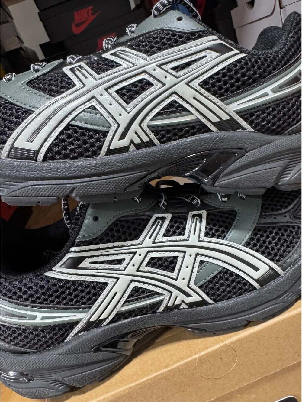ASICS Gel 1130 'Black Glacier Grey' 1201A910-001 BRAND NEW MEN SIZE 8